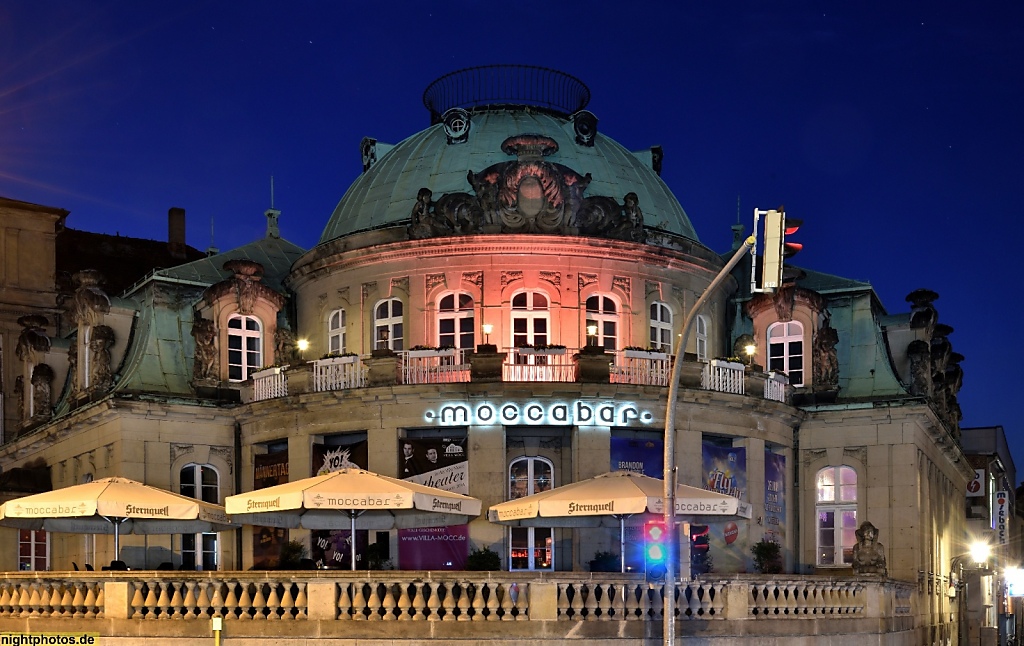 Zwickau neobarocke Villa Wolf erbaut 1911-1913 von Architekt Johannes Zimmermann für Fabrikant Paul Wolf