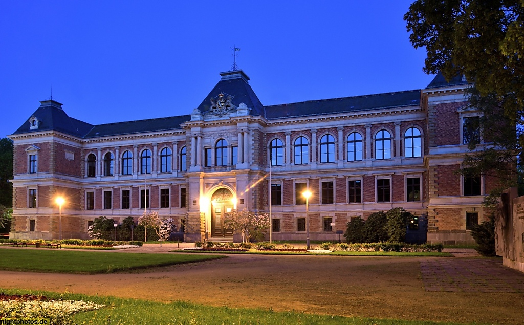 Zwickau Amtsgericht und Landgericht erbaut 1876-1879 nach Plan von Landbaumeister Otto Wankel