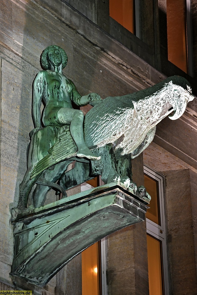 Berlin Schöneberg Kaufhaus des Westens am Wittenbergplatz erbaut 1905-1907 v Architekt Johann Emil Schaudt im neoklassizistischen Stil