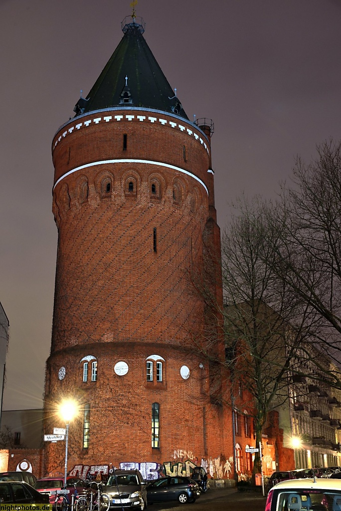 Berlin Kreuzberg Wasserturm erbaut 1886-1888 von Hugo Hartung und Richard Schultze in der Fidicinstrasse