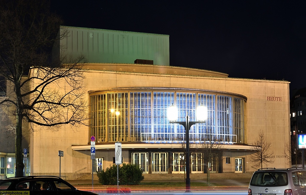 Berlin Charlottenburg Schillertheater erbaut 1950-1951 von Architekten Völker und Grosse