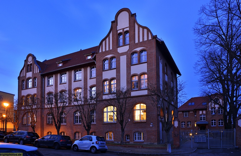 Berlin Weissensee Wohnhaus erbaut 1901 von Archiekten Hoeniger und Sedelmeier als jüdisches Arbeiterheim für den Deutsch-Israelitischen Gemeindebund