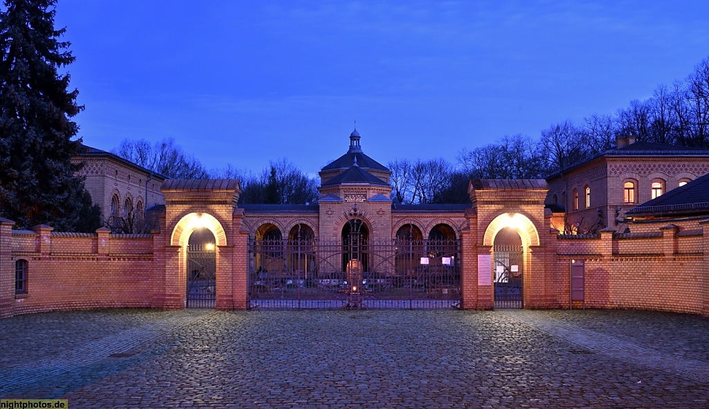 Berlin Weissensee Friedhof der Jüdischen Gemeinde erbaut 1880 nach Entwurf von Hugo Licht
