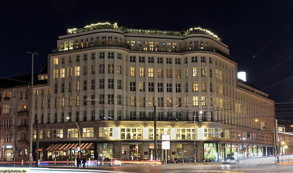 Berlin Prenzlauer Berg Privatclub Soho House erbaut 1928-1929 als Kaufhaus Jonass von Architekten Gustav Bauer und Siegfried Friedländer