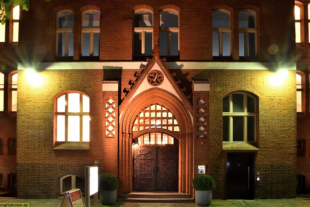 Berlin Rummelsburg Jugendherberge Ostkreuz erbaut 1906-1908 von Ringel als Gemeindeschule Boxhagen