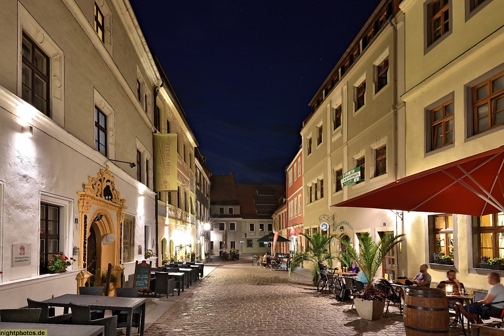 Pirna Altstadt Niedere Burgstrasse