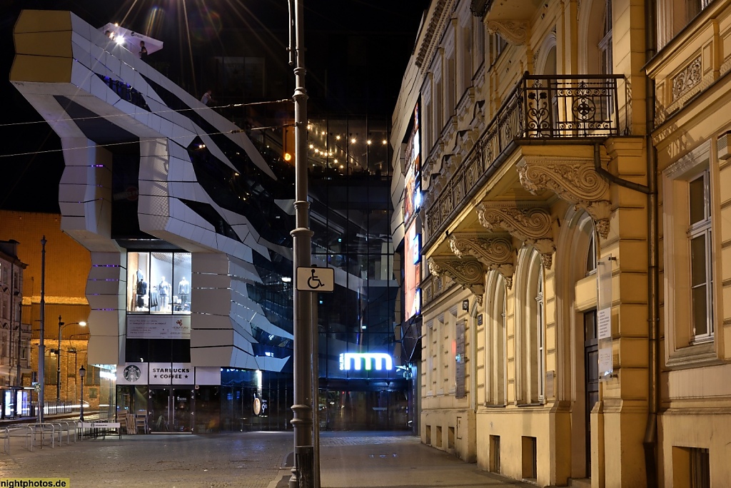 Poznan Palast Anderschow neben Galeria MM Shopping Mall in der Aleja Karola Marcinkowskiego 20