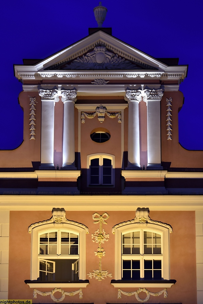 Poznan Alter Markt Stary Rynek Südseite Renaissancefassade