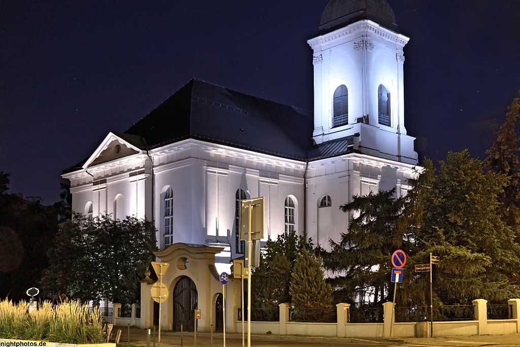 Poznan. Allerheiligen-Kirche erbaut 1777-1783 als Evangelische Kirche von Antoni Höhne. Seit 1945 katholisch. Kościół Wszystkich Świętych w Poznaniu