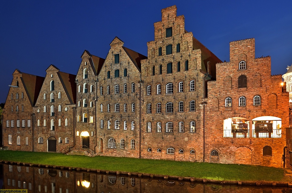 Lübeck Salzspeicher erbaut 1579-1745 an der Obertrave