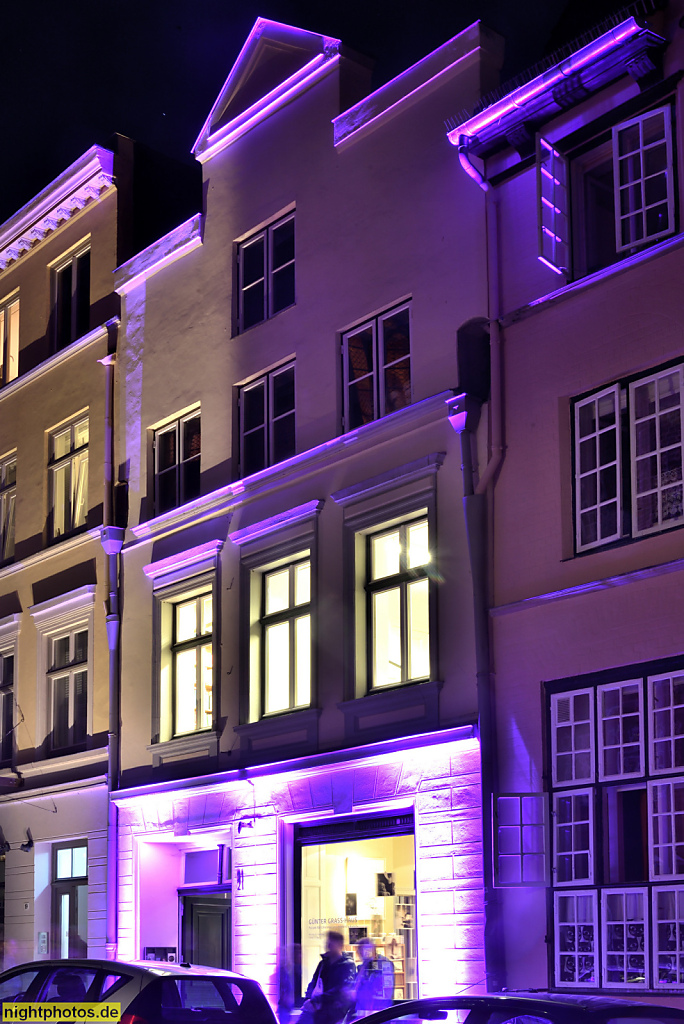 Lübeck Günter-Grass-Haus in der Glockengiesserstrasse eröffnet 2002