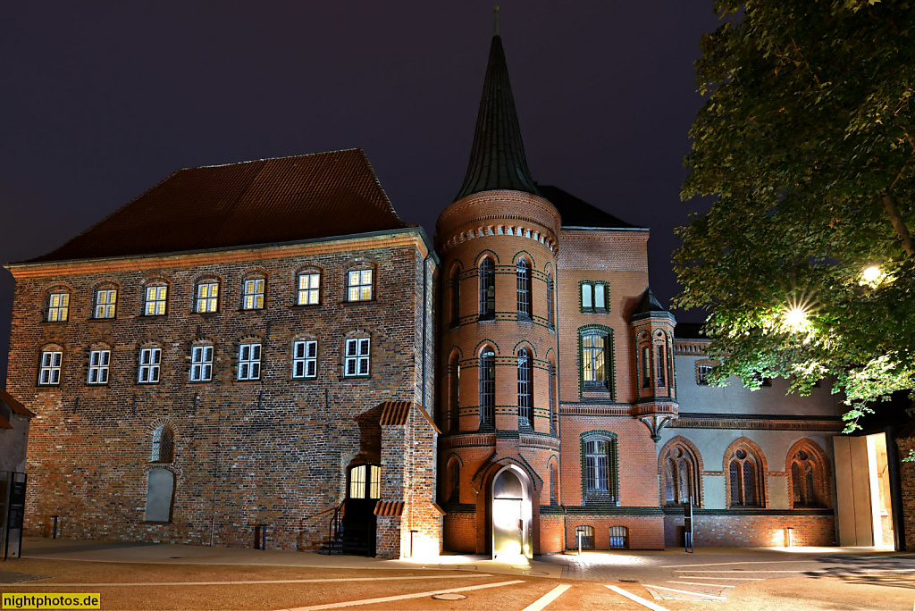 Lübeck Maria-Magdalenen-Kloster. Burgkloster des Dominikanerorden 1227-1531. Zuvor erbaut als Burg 1147 von Graf Adolf II von Schauenburg