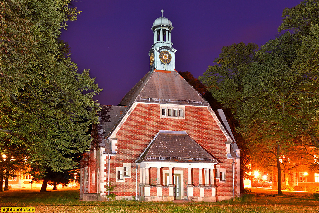 Berlin Buch Klinikcampus C W Hufeland Haus 227 Kapelle erbaut 1905-1906 von Ignatius Taschner und Otto Lohr 
