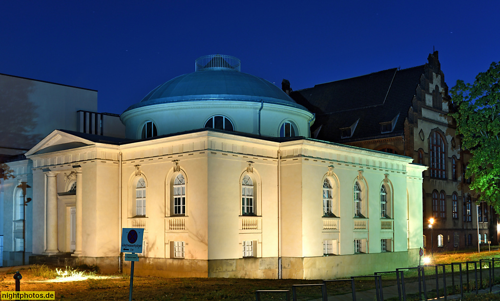 Berlin Mitte Tieranatomisches Theater erbaut 1789-1790 von Carl Gotthard Langhans unter König Friedrich Wilhelm II auf heutigem Campus der Humboldt-Universität