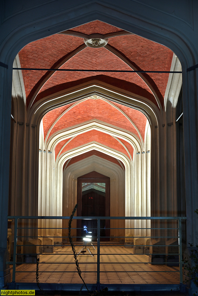 Babelsberg Schloss erbaut 1849 von Karl Friedrich Schinkel, Ludwig Persius und Johann Heinrich Strack