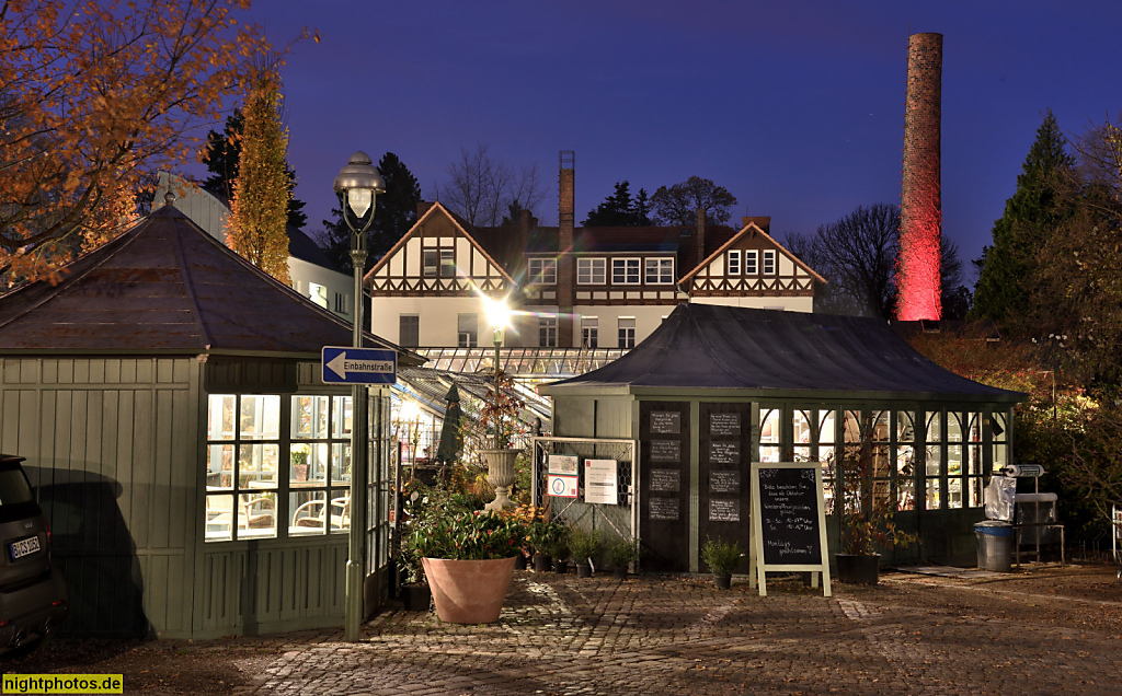 Berlin Dahlem Königliche Gartenakademie. Gewächshäuser der ehemaligen Königlichen Gärtnerlehranstalt eröffnet 1903