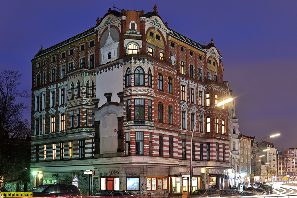 Berlin Mitte Gesundbrunnen Luisenhaus erbaut 1892-1893 von Carl Galuschki an der Badstrasse