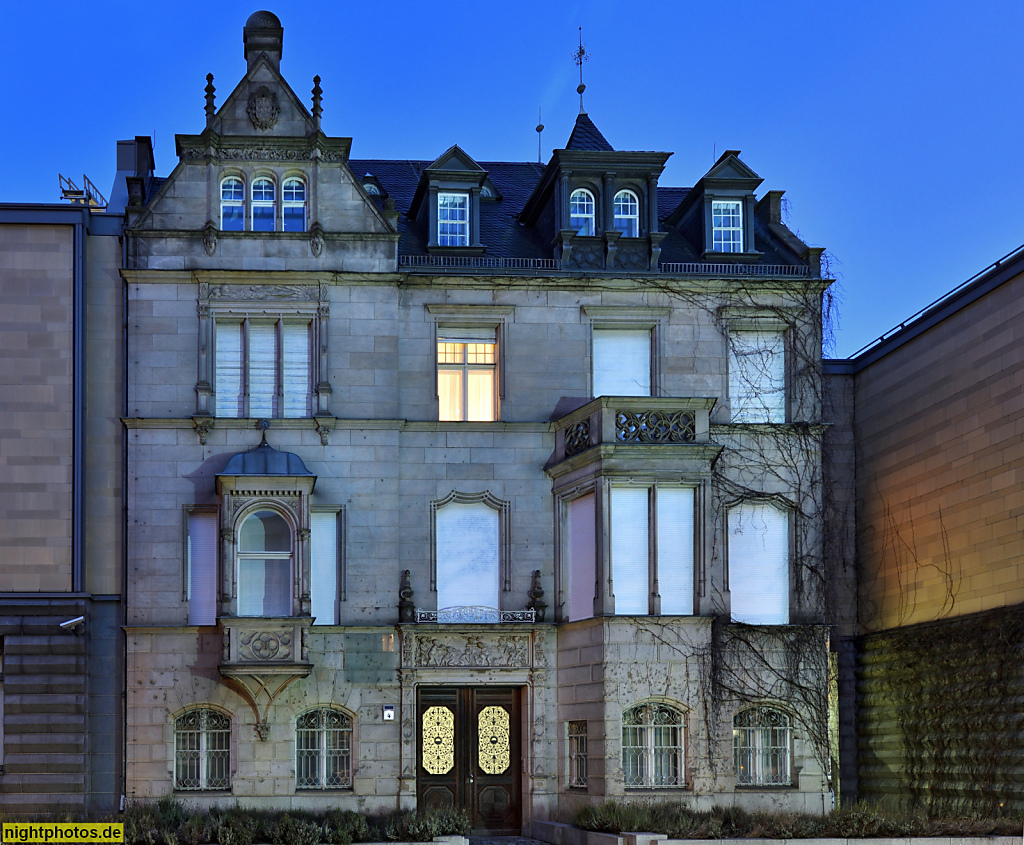 Berlin Mitte Tiergarten Villa Parey erbaut 1895-1896 von Kayser und von Grossheim