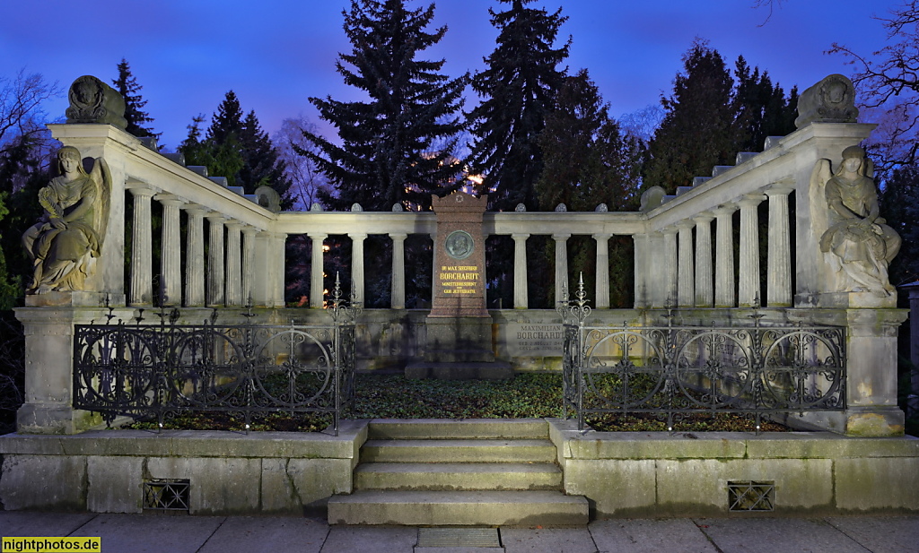 Berlin Mitte Familiengrabstätte Borchardt auf dem Dorotheenstädtischen Friedhof