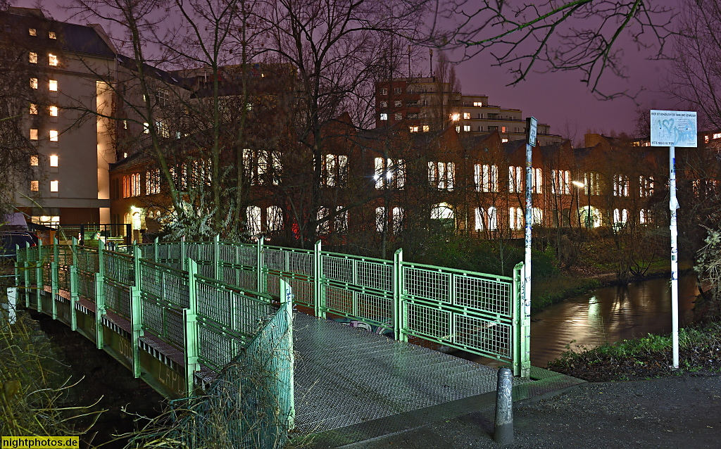 Berlin Mitte Gesundbrunnen Bildhauerwerkstatt des BBK in den Pankehallen erbaut 1897-1898 von Th Siems für Arnheimsche Tresorfabrik