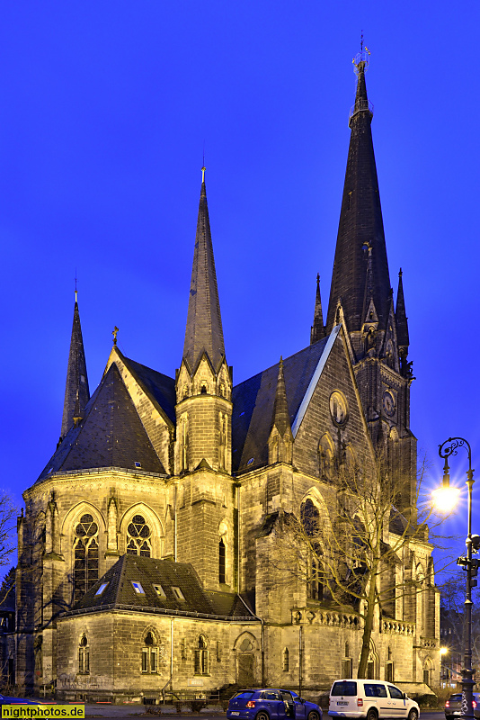 Berlin Kreuzberg Kirche am Südstern erbaut 18941897 von Ernst August