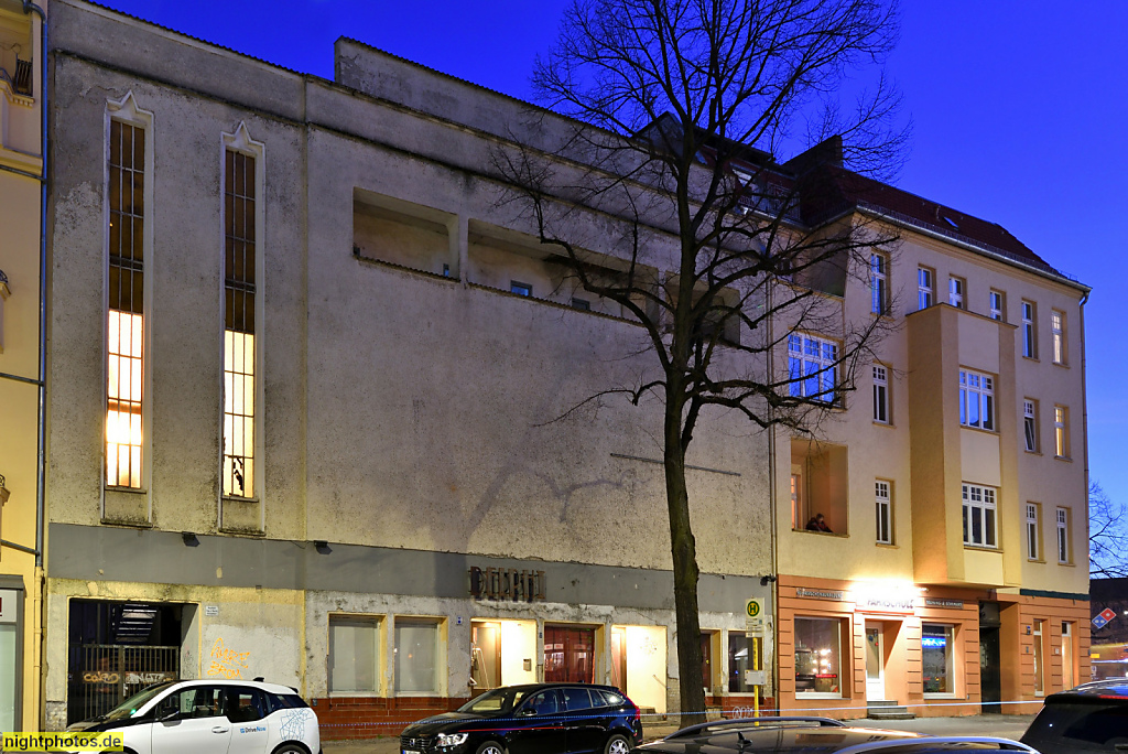 Berlin Weissensee ehemaliges Kino Delphi erbaut 1929 v Julius Krost u Heinrich Zindel. Drehort der Fernsehserie Babylon Berlin als 'Moka Efti'