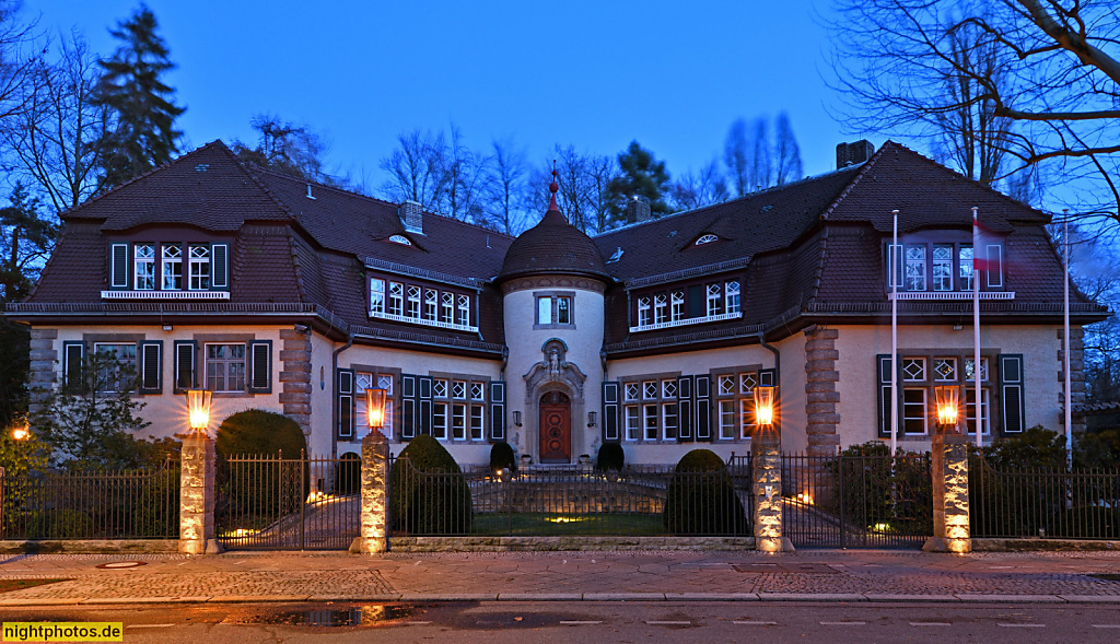 Berlin Dahlem Haus Stauss erbaut 1913-1914 von Cremer und Wolffenstein