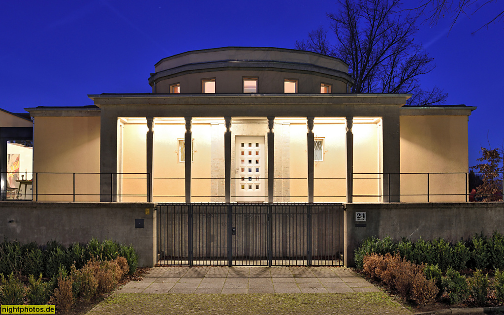 Berlin Dahlem Haus Kohtz erbaut 1922-1923 als Wohnhaus für und von Architekt Otto Kohtz