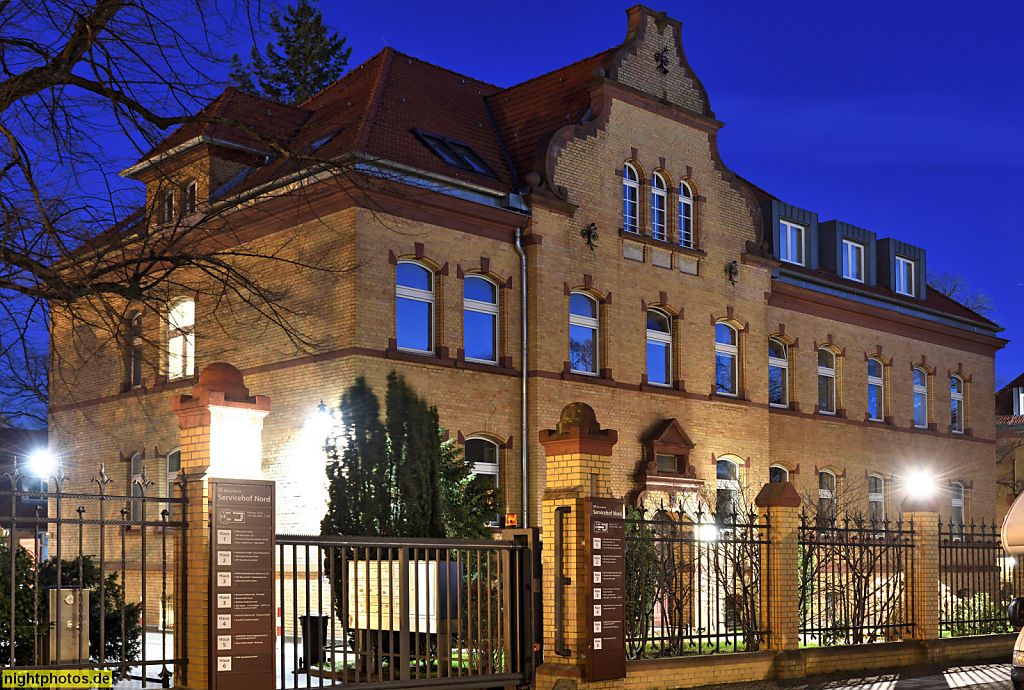 Berlin Westend Messe Berlin Servicehof Nord erbaut 1898-1901 als Garnisonkrankenhaus von Pauly Lüdecke Wieczorek
