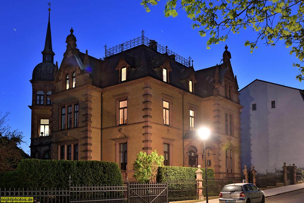 Fulda Wohnhaus mit Eckturm in der Marienstrasse 1