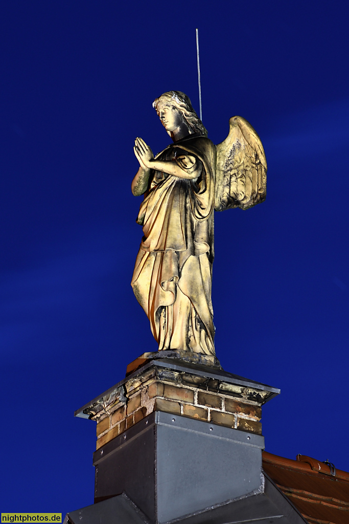 Berlin Niederschoenhausen Evangelische Friedensirche am Ossietzkyplatz erbaut 1869-1871 von Eduard Bürkner