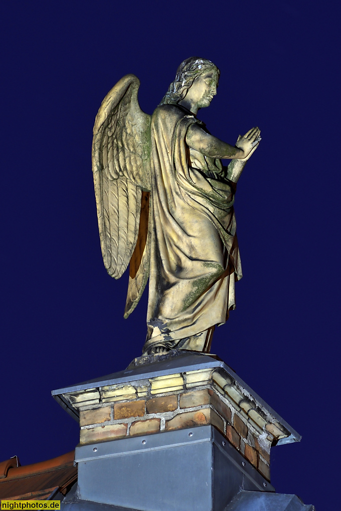 Berlin Niederschoenhausen Evangelische Friedensirche am Ossietzkyplatz erbaut 1869-1871 von Eduard Bürkner