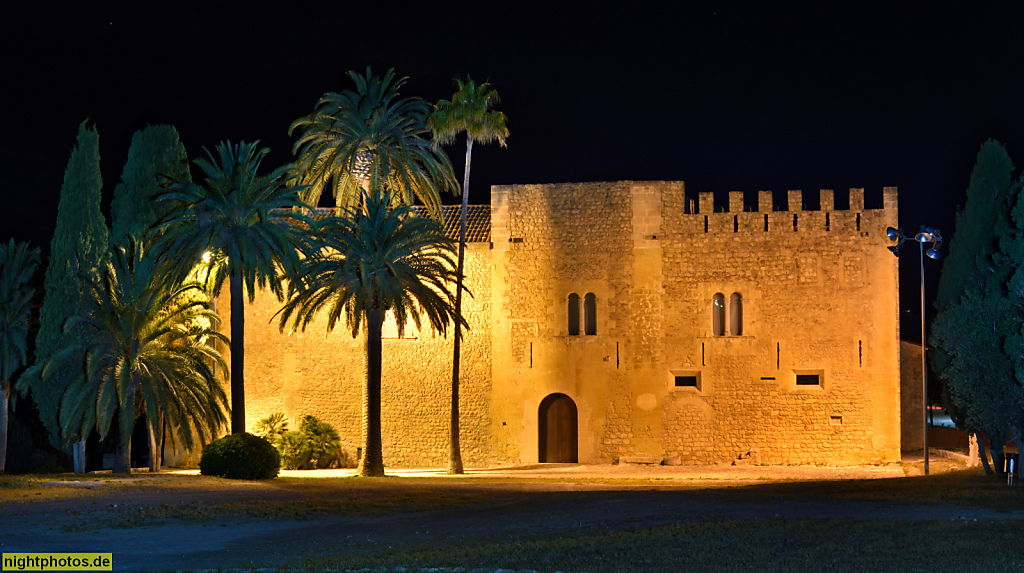 Mallorca Manacor. Museo d'Historia de Manacor an der Carretera de Son Fortesa. Erbaut im 14 Jahrhundert als Torre dels Enagistes