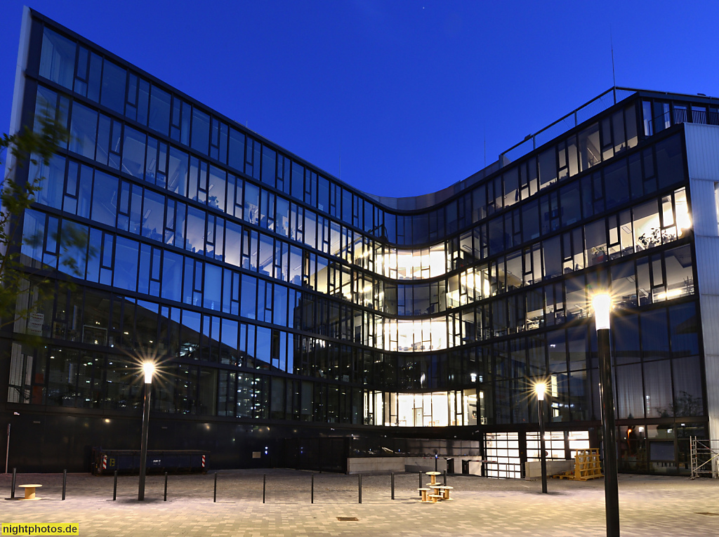Berlin Friedrichshain Zalando Headquarter erbaut 2016-2019 von Henn Architekten