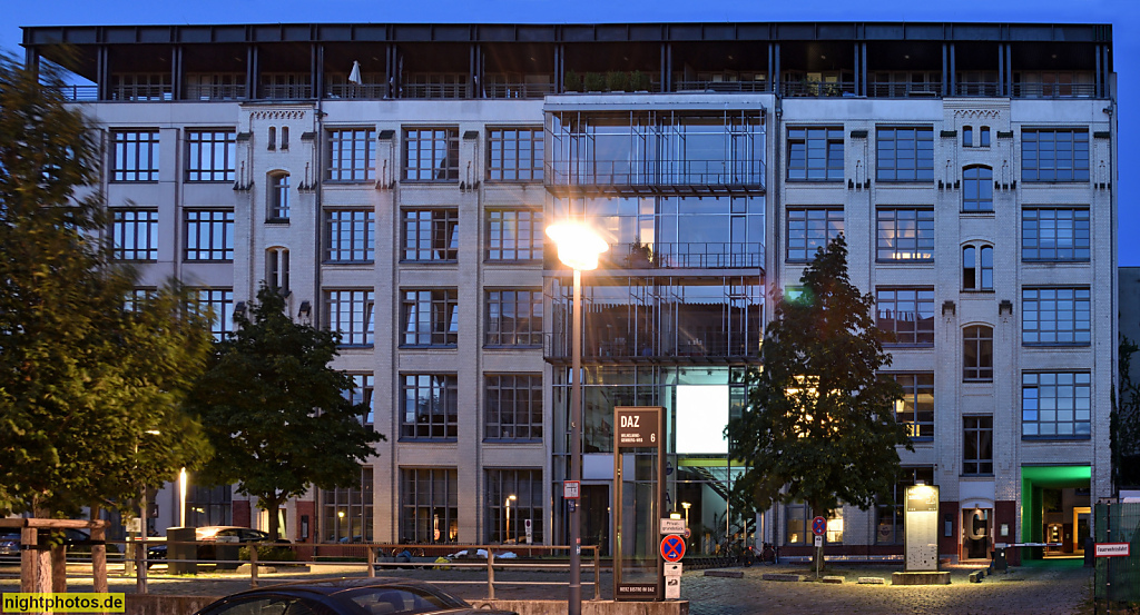 Berlin Mitte Luisenstadt Deutsches Architektur Zentrum DAZ eröffnet 1995 an der Köpenicker Strasse im Wilhelmine-Gemberg-Weg 6