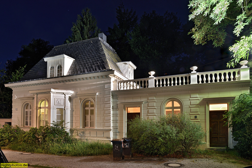 Berlin Pankow Kastellanshaus erbaut 1864 restauriert 2011-2013 von Fa Wandwerk Fa Annabau Niehues Winkler Ingenieure