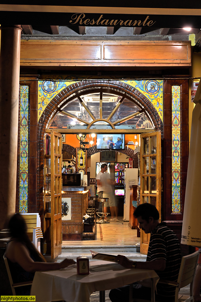 Sevilla Restaurant Juan Foronda in der Calle Mateos Gago