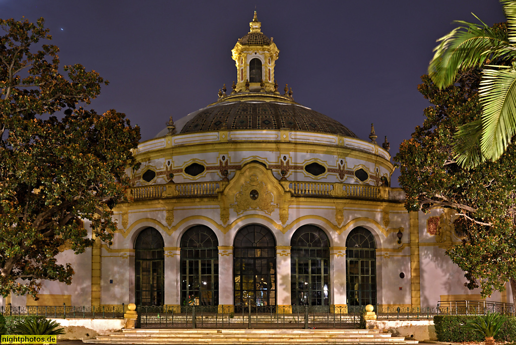 Sevilla Teatro Lope de Vega erbaut 1927-1929 von Vicente Traver im Neobarockstil