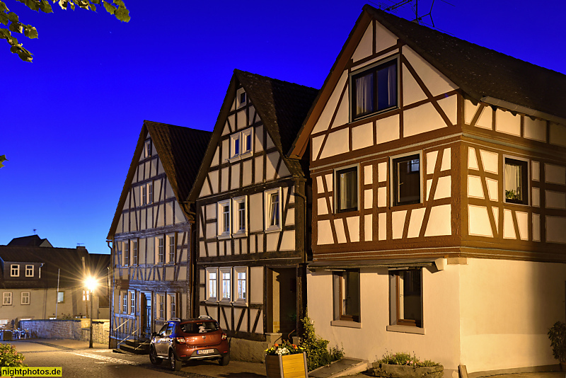 Steinau an der Strasse. Fachwerkhäuser an der BrüderGrimmStrasse nightphotos.de Steinau an der Strasse. Fachwerkhäuser an der BrüderGrimmStrasse nightphotos.de