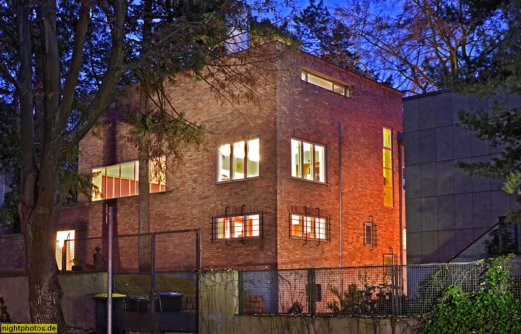 Berlin Westend Georg-Kolbe-Museum erbaut 1928-1929 als Atelierhaus im Stil der Neuen Sachlichkeit von Ernst Rentsch und Paul Linder. Sensburger Allee 25-26
