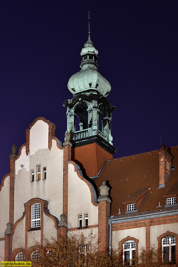 Berlin Dahlem Bundesinstitut für Risikobewertung erb 1903-1908 von Johann Hückels und Baurat Ehrhardt als Bakteriologische u Veterinaer-Abteilung des kaiserlichen Gesundheitsamtes
