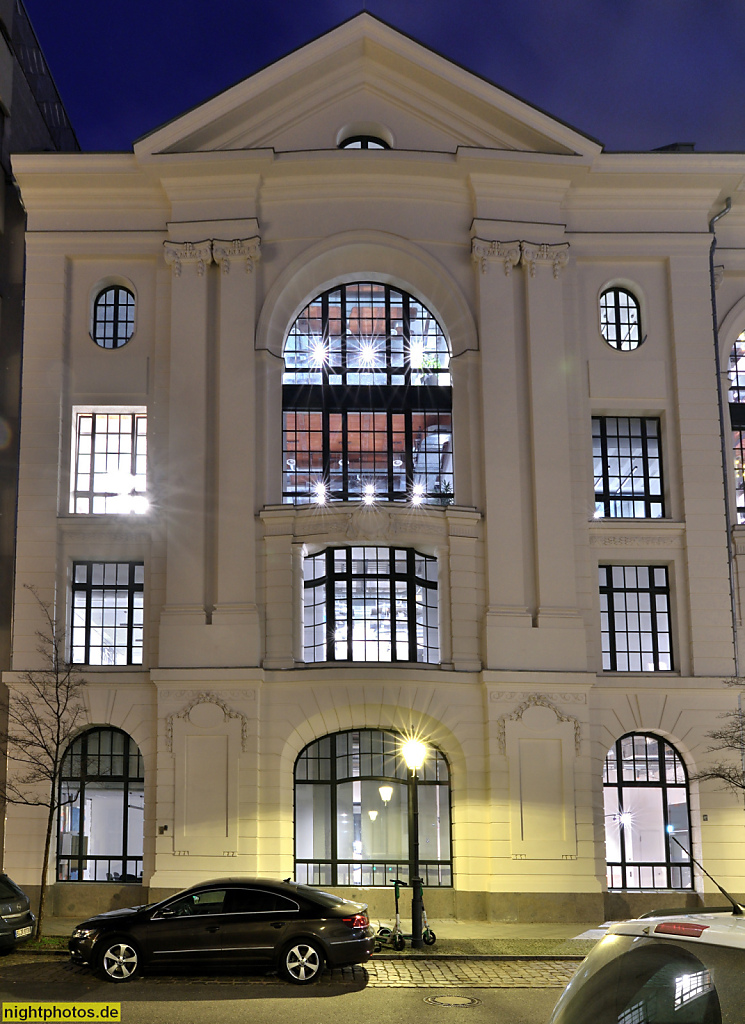 Berlin Mitte Warenhaus Rudolph Hertzog erbaut 1908-1909 von Gustav Hochgürtel Brüderstrasse 26 Ecke Scharrenstrasse