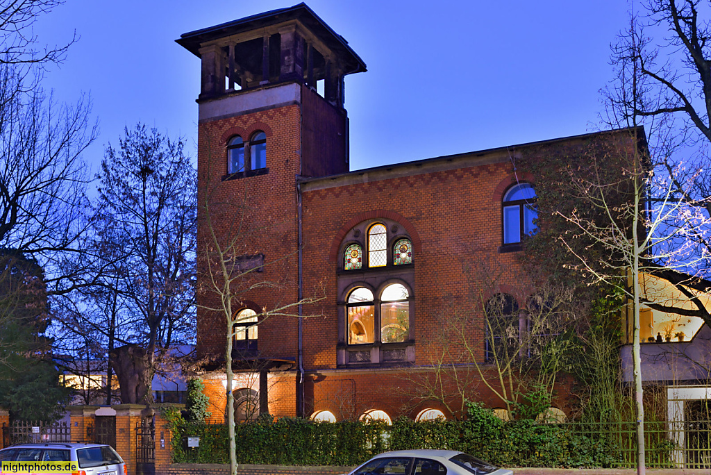 Berlin Grunewald Villa Sprickerhof erbaut 1905-1906 von Albert Sprickerhof. Umbau 1959-1960 von Heinz Schudnagies für Heinz Kellermann in der Paulsborner Strasse