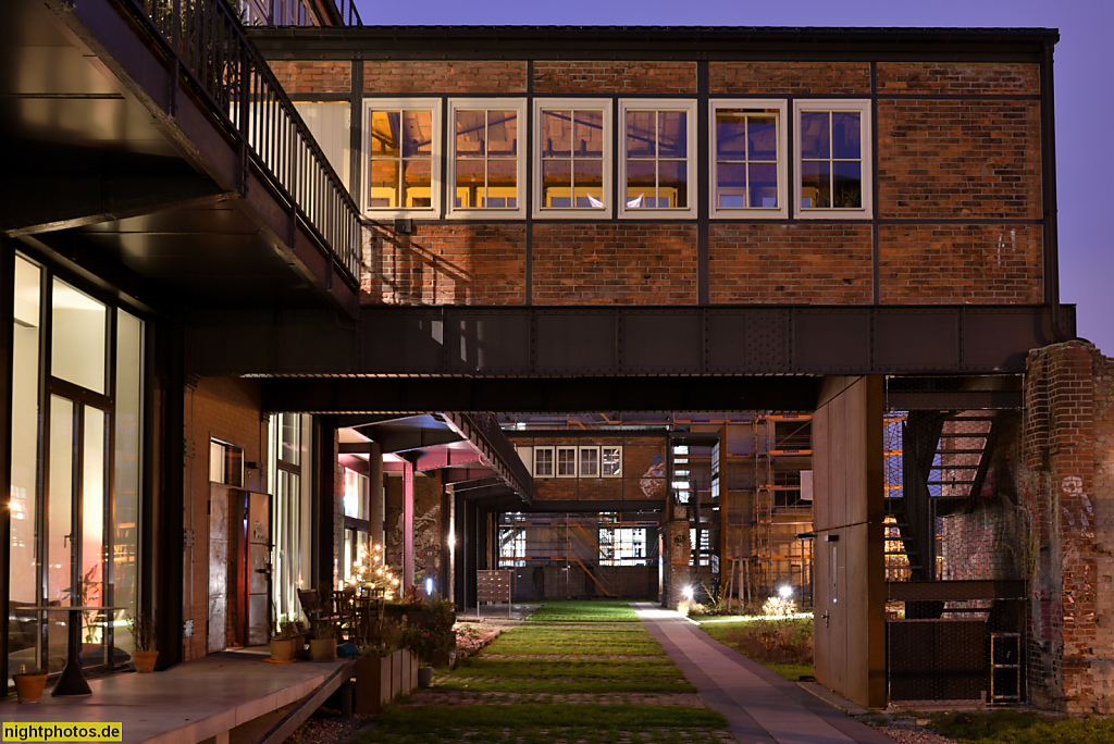 Berlin Stralau Wohngebäude. Erbaut 192 als Werkstatt der Stralauer Glashütte. Umbau zu Wohnraum 2018 von Eyrich Hertweck Architekten