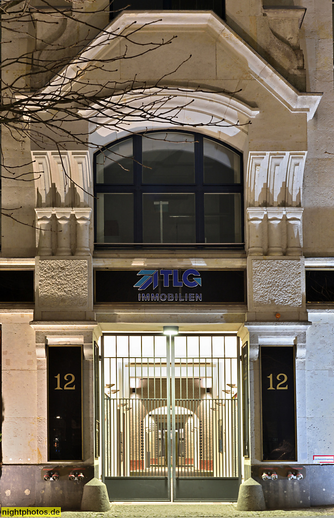 Berlin Mitte Gewerbehof erbaut 1895 von Hermann August Krause durch Baufirma Alterthum und Zadeck am Hausvogteiplatz 12