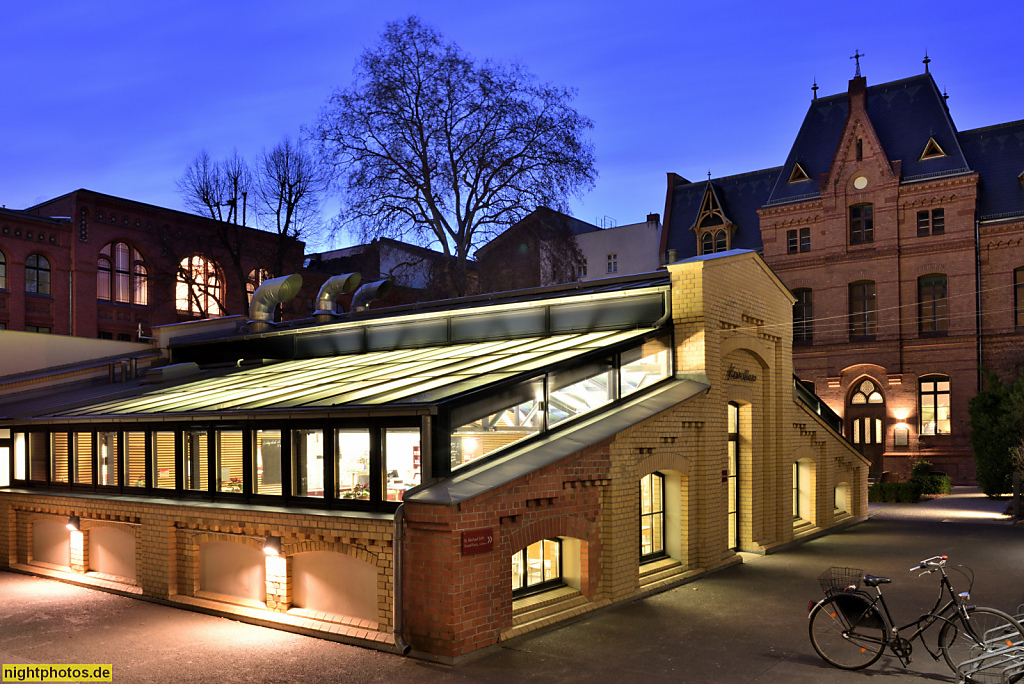Berlin Mitte St Hedwig Krankenhaus. Cafeteria erbaut 1851-1854 als Kesselhaus