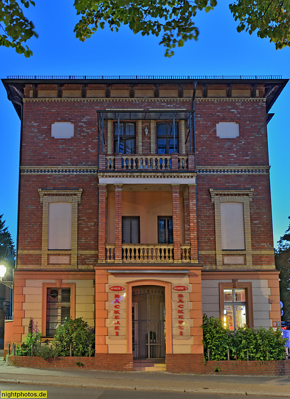 Berlin Zehlendorf Geschäftshaus erbaut 1883 von Fritz Schirmer als