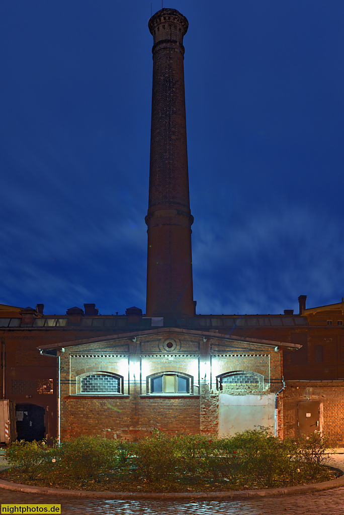 Berlin Prenzlauer Berg Bezirksamt mit Bürgeramt. Erbaut 1886-1889 von Hermann Blankenstein als Städtisches Hospital und Siechenhaus. Fröbelstrasse 17 Ehemaliges Kraftwerk