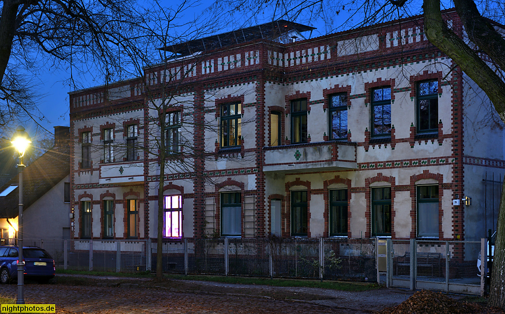 Berlin Hermsdorf Wohnhaus erbaut um die Jahrhundertwende. Lotosweg 70