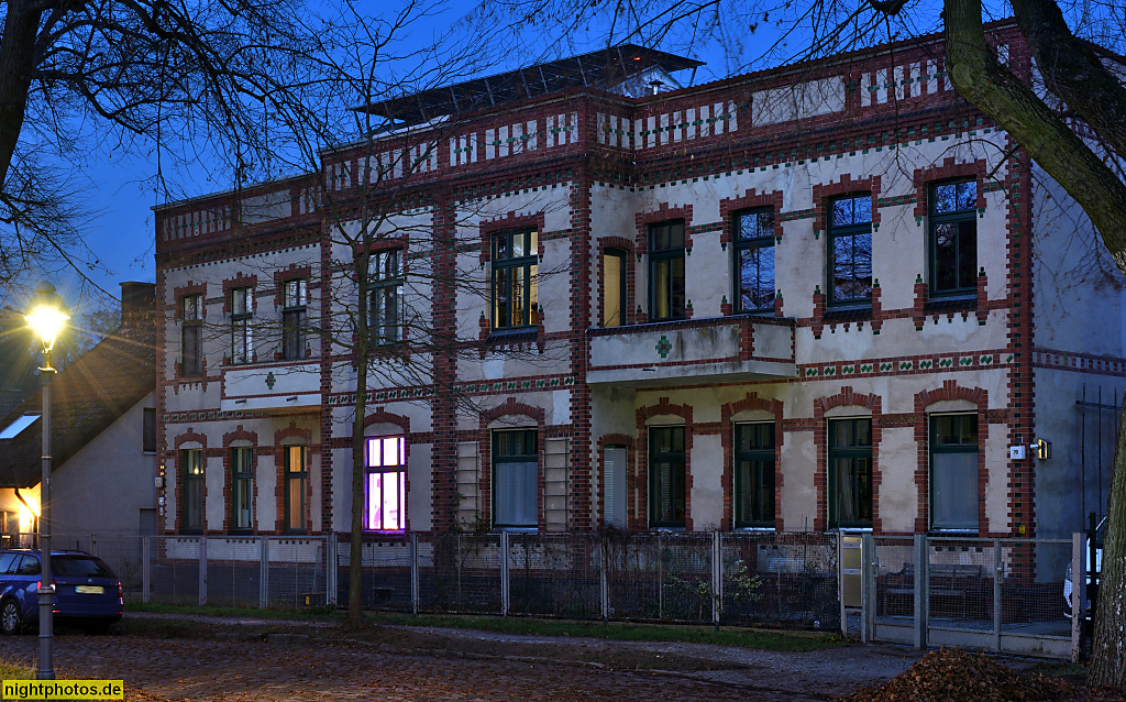 Berlin Hermsdorf Wohnhaus erbaut um die Jahrhundertwende. Lotosweg 70